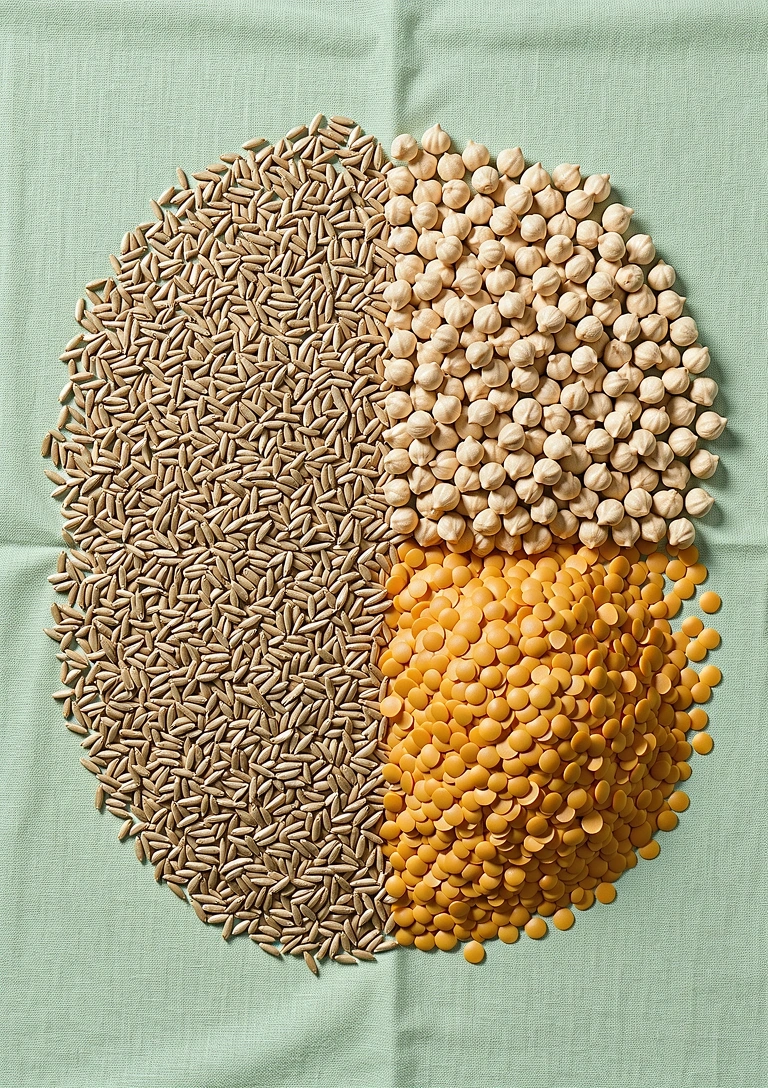 Ingrediente naturale și texturi organice