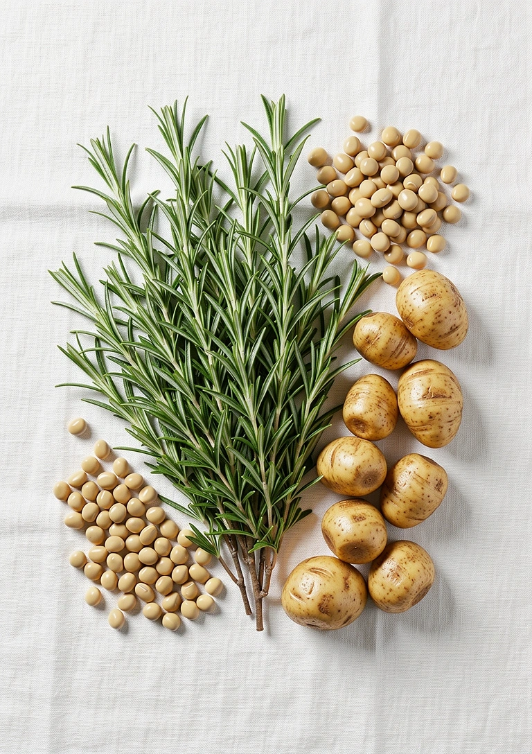 Ingrediente naturale și texturi organice